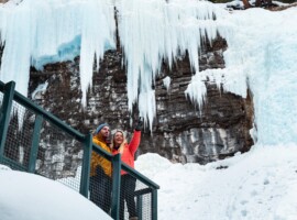 Johnston Canyon Upper Falls 1