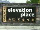 Elevation Place Sign