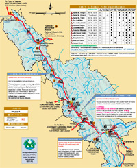 Banff Park Map