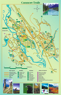 Canmore Trail Map